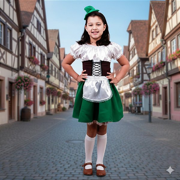 Fantasia Infantil Alemã Leg