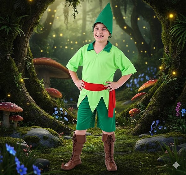 Fantasia Infantil Duende Leg