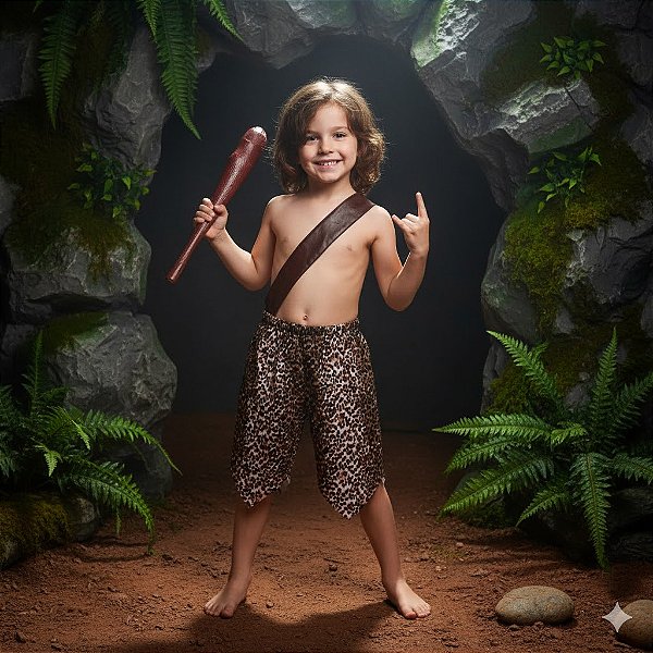 Fantasia Infantil Bam Bam (M2) Leg