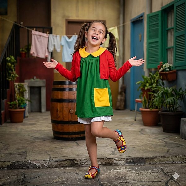 Fantasia Infantil Chiquinha Muv