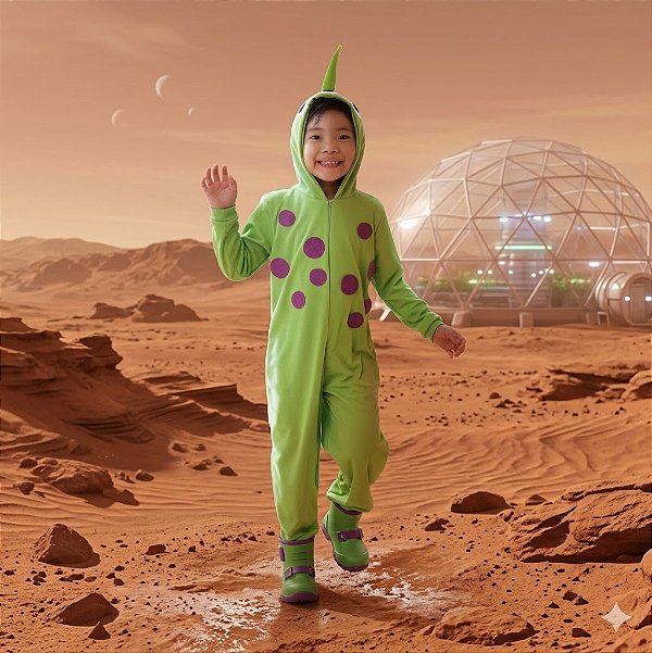 Fantasia Infantil ET Extraterrestre Masculino Muv