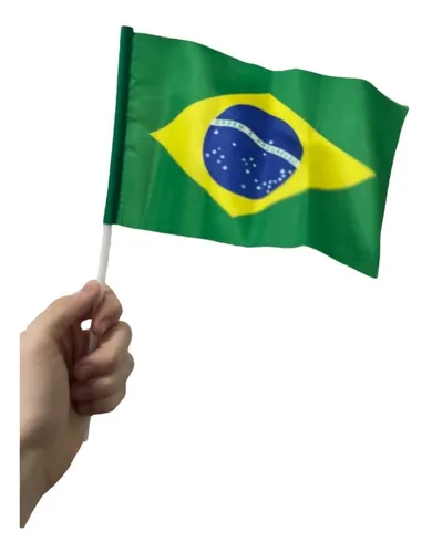 Bandeira Brasil s/ Haste Papel
