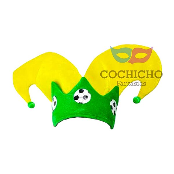 Chapéu Brasil Pluminha Bobo da Corte