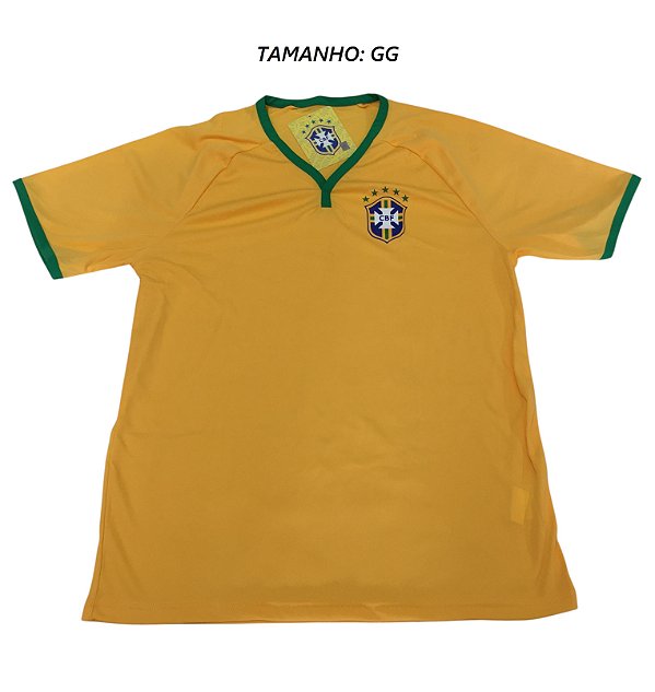 Camiseta Brasil Jogador Adulto