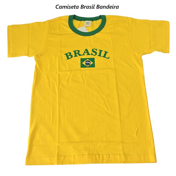 Camiseta Brasil Bandeira