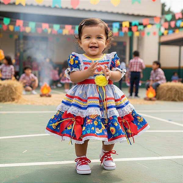 Fantasia Baby Festa Junina Tapioquinha - 51156