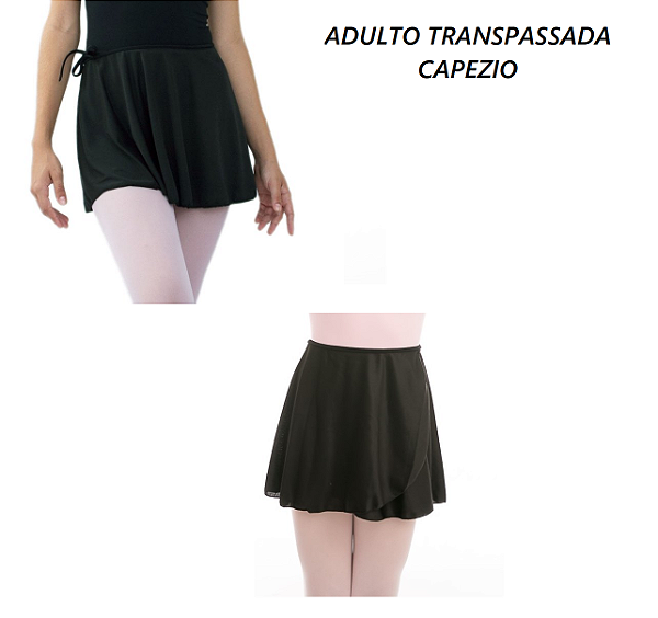 Saia Ballet Adulto Transpassar Cap