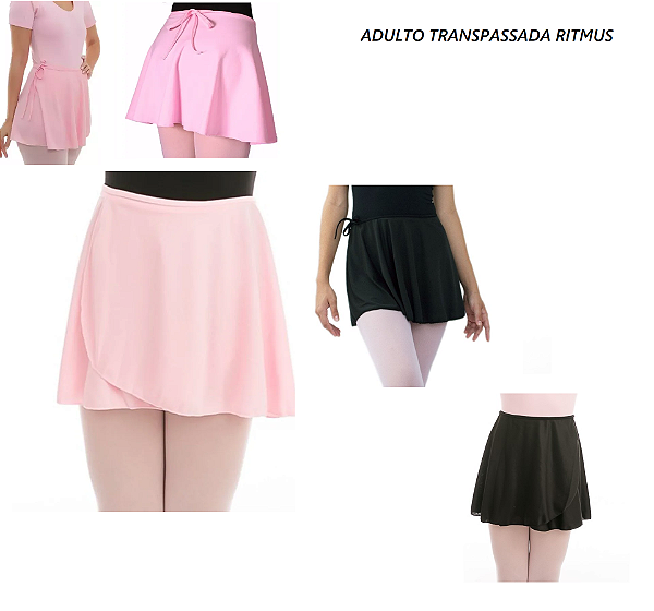 Saia Ballet Adulto Transpassar Rtm