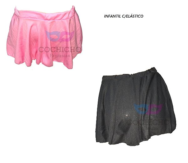 Saia Ballet Infantil c/ Elástico Lj