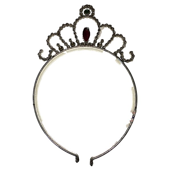 Tiara Princesa Prata Smp