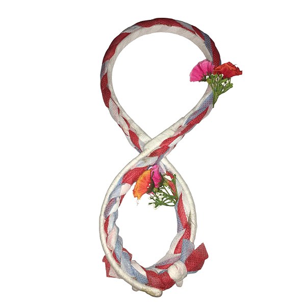 Tiara Trança TNT Flor