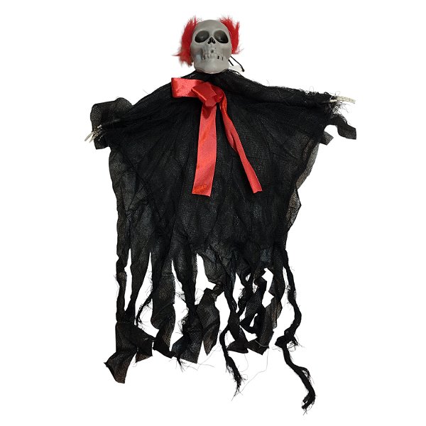 Esqueleto c/ Laço Vermelho