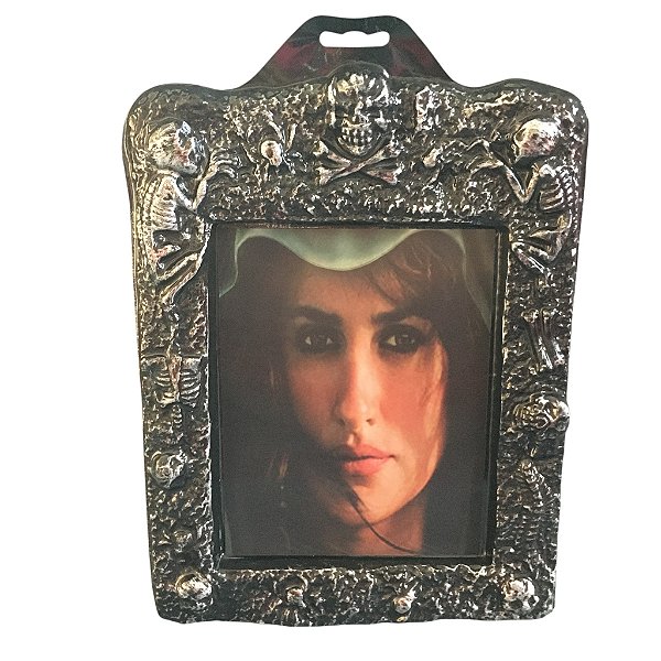 Quadro Halloween Mulher Caveira