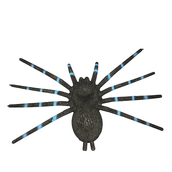 Aranha Veludo Grande Brilhante