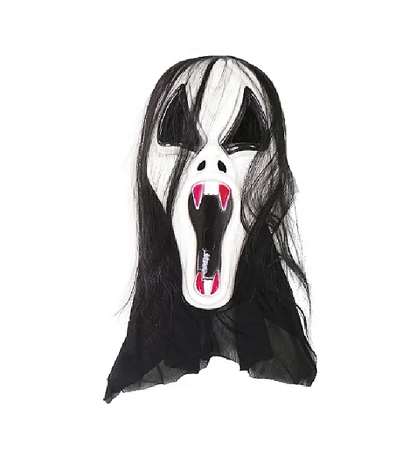 Máscara Pânico Vampiro c/ Cabelo