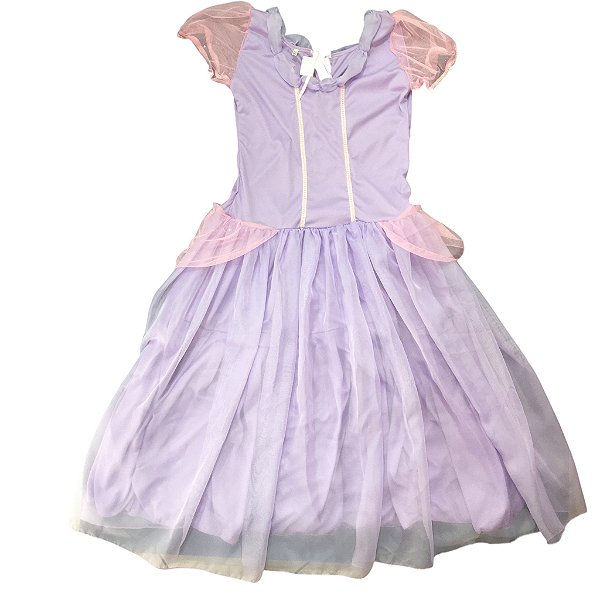 Fantasia Infantil Feminina Rapunzel Lj