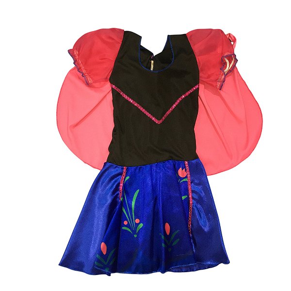 Fantasia Infantil Feminina Camponesa Gelo 2 Lj