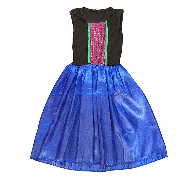 Fantasia Infantil Feminina Anna Regata