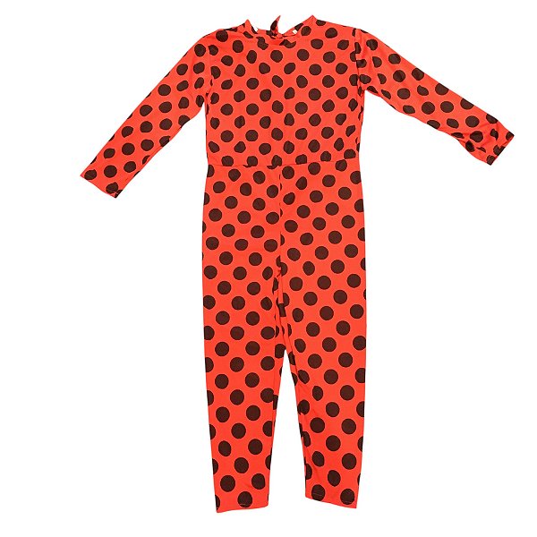 Fantasia Infantil Feminina Macacão LadyBug