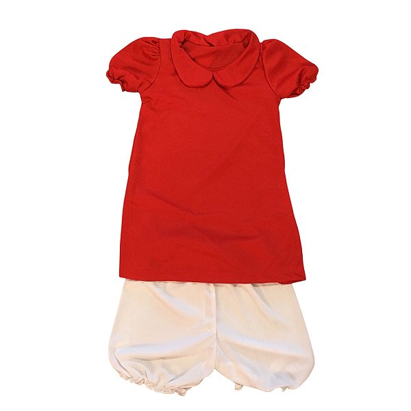 Fantasia Infantil Feminina Mônica