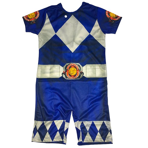 Power Rangers Azul Curto (A4)