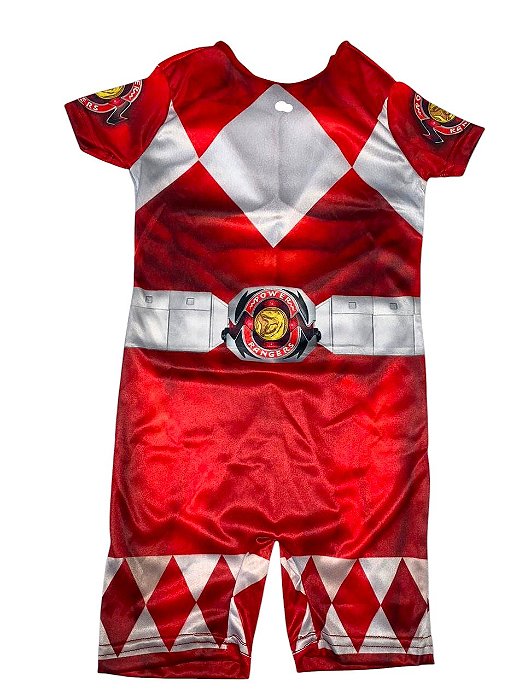 Power Rangers Vermelho Curto (A2)