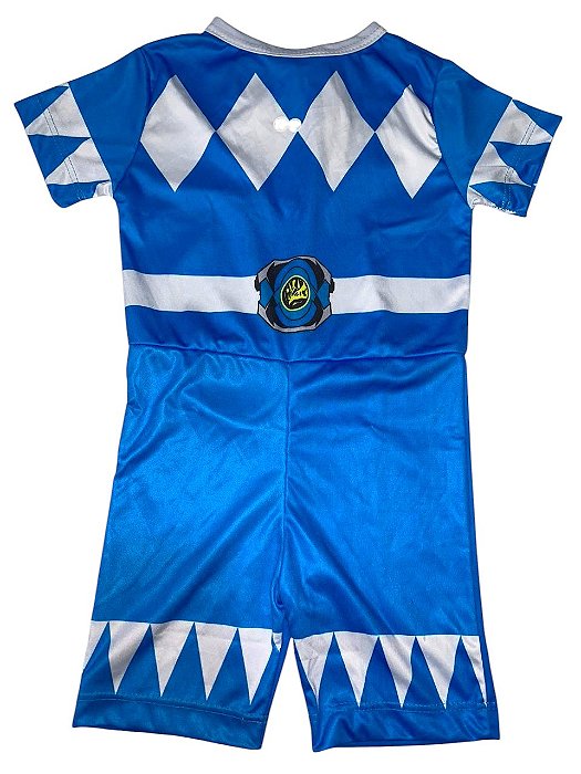 Power Rangers Azul Curto (A3)