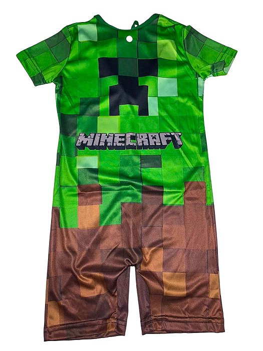 Minecraft Macacão Curto (A21)