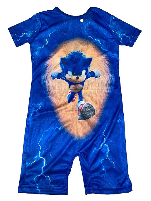Sonic Macacão Curto