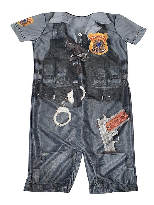 Policial Macacão Curto (A20)