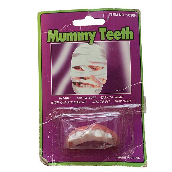 Dentadura Múmia em Silicone