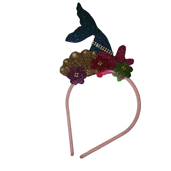 Tiara Sereia Calda torta EVA Glitter