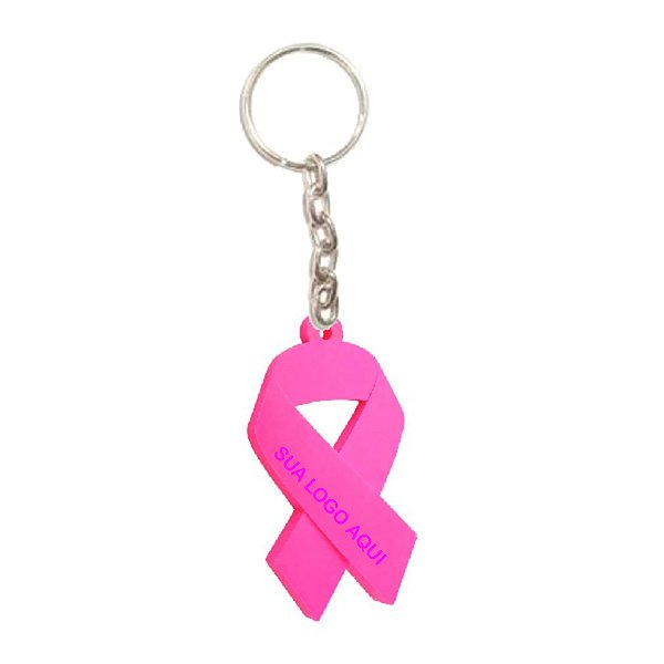 50 Chaveiros Acrilico Outubro Rosa / Novembro Azul