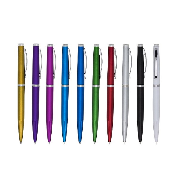 Kit 1.000 peças Caneta Plástica Personalizada 12187