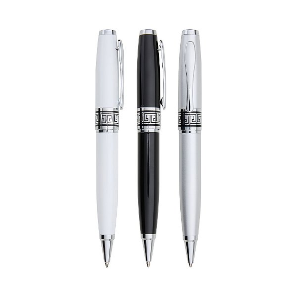 50 Canetas Metal  Luxo Personalizadas 6077