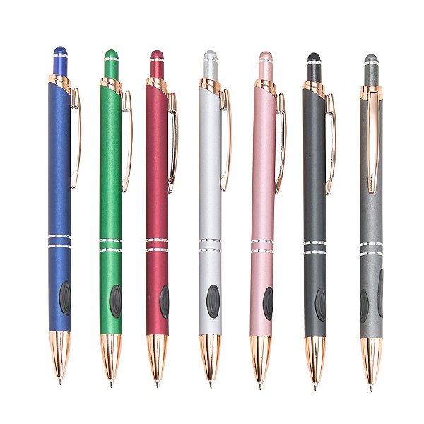 Kit 50 peças Caneta Metal  c/ Touch Personalizada 06086C