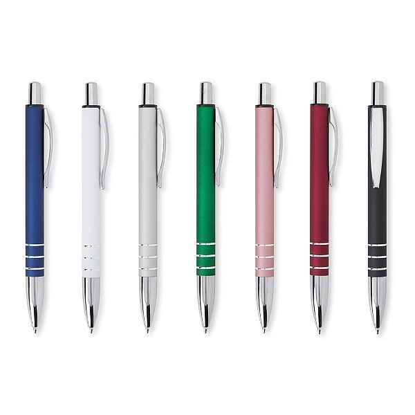 Kit 100 peças Caneta Metal Personalizada 06087B