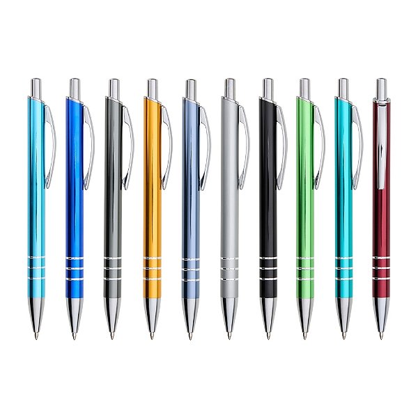 Kit 50 peças Caneta Metal Personalizada 6088