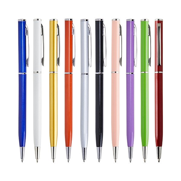 Kit 50 peças Caneta Metal Personalizada cód.: A1801