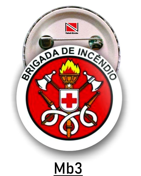 Botons BRIGADA - 3,5 cm - 50 peça