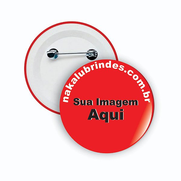 Boton Button Botton Personalizados - 4,5 cm - 500 Peças