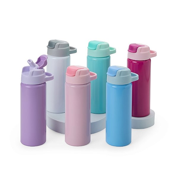 10 Squeezes de Alumínio 600ml Personalizados 18921