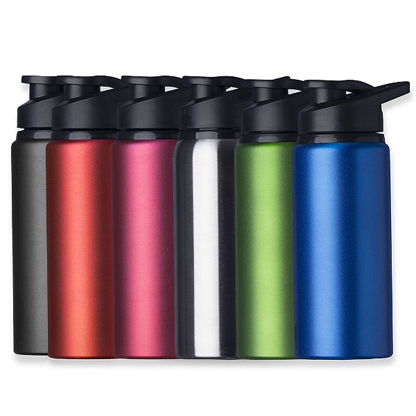 Kit 10 Squeeze Alumínio 650ml 12487F  Personalizado