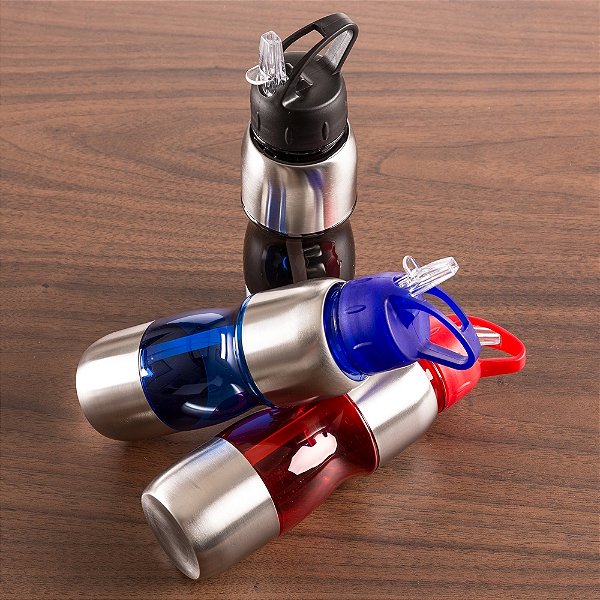 50 Squeezes Plásticas 600ml Personalizadas 02048