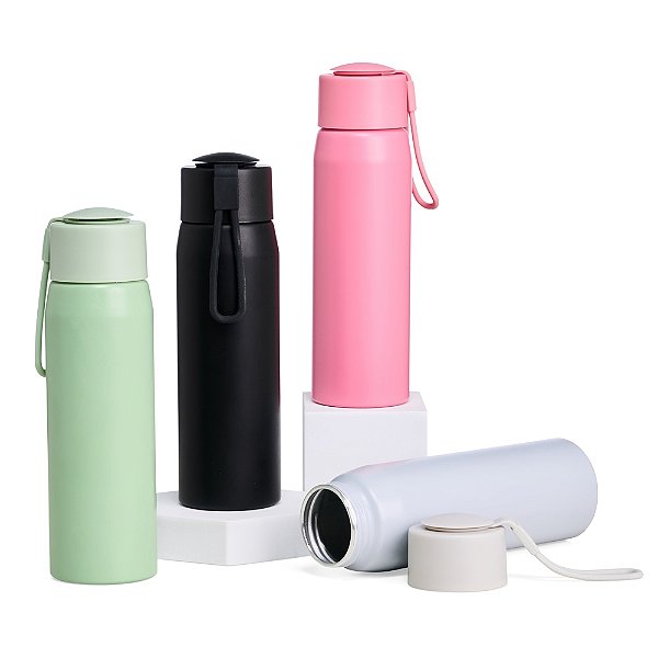 Kit com 10 peças Garrafas de Alumínio Personalizada 600ml 18781