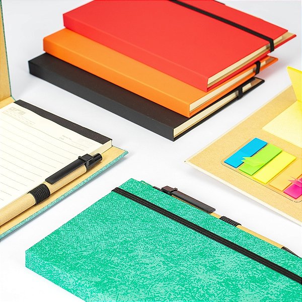 Kit 100 Bloco de Anotações Personalizado 18938