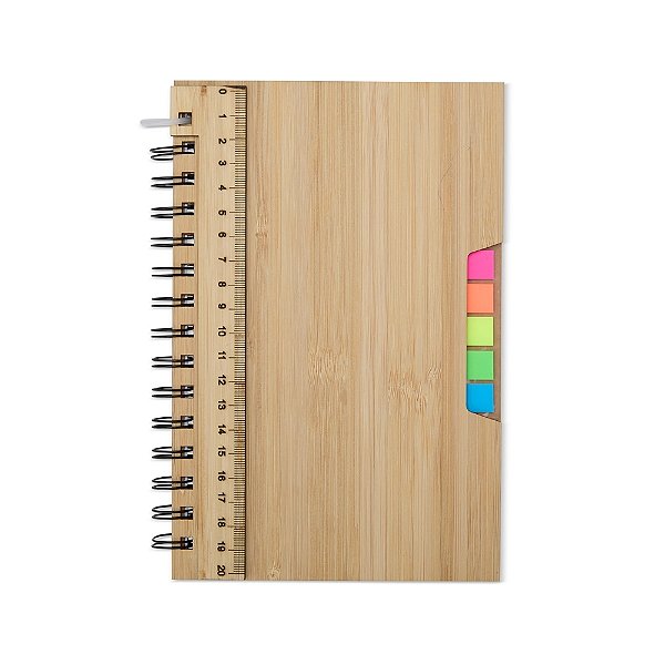 Kit 50 Caderno A5 Bambu Personalizado  18898