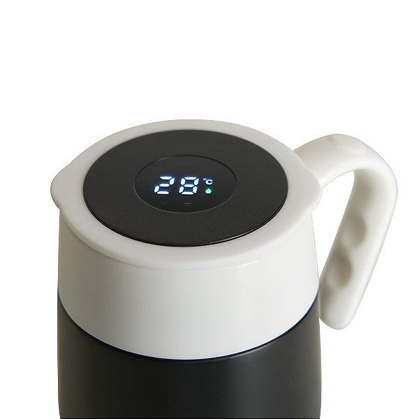 Caneca Térmica Inox 500ml Display LED Personalizada 18640