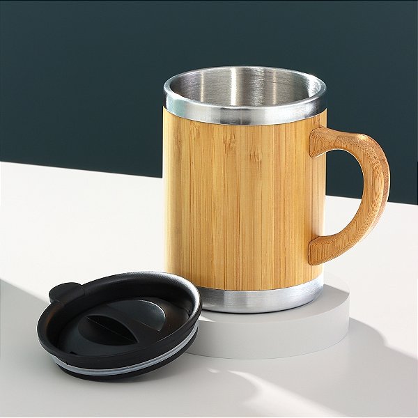 CANECA DE BAMBU 300ML PERSONALIZADA 3099