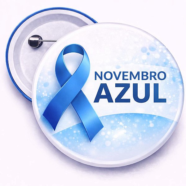 Boton Novembro Azul 3,5